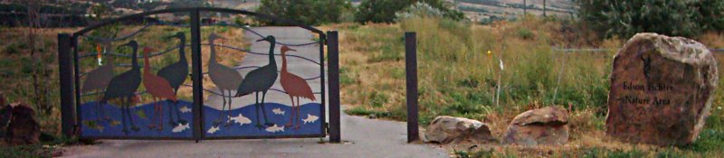 Entrance to Edson Fichter Nature Area